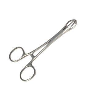 คีมจับผ้าก๊อซและสำลีแบบใช้มือ ผลิตจากสแตนเลสคุณภาพสูง ปลอดเชื้อ สำหรับโรงพยาบาล - Product Image 4