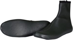 Precio de fábrica Nuevo diseño de cuero Alto tobillo Cremallera Calcetines Hombres y mujeres Cremallera Khuffs a los mejores precios - Product Image 2