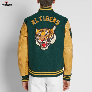 Nouvelle arrivée Veste de baseball vintage personnalisable Varsity Jacket en toile d'hiver unisexe coupe-vent respirante 100% coton - Product Image 2