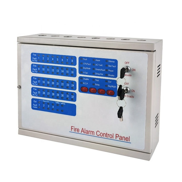Manufacturer 1/2/4/8 Zones Fire Alarm Control Panels 110V Conventional Fire Alarm System