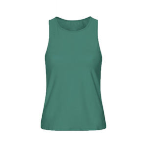 Camiseta Deportiva Casual de Tirantes Cruzados para Mujer, con Panel de Malla Tejida, Ventilación Trasera, Costuras Planas, Secado Rápido y Transpirable - Product Image 1