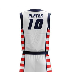 Uniformes de basket-ball en gros au meilleur prix, impression par sublimation de haute qualité, nouveau design, uniformes de basket-ball personnalisés - Product Image 6