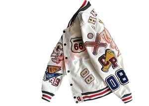 แจ็กเก็ตผ้าหนาขนาดใหญ่สำหรับผู้ชายเสื้อแจ็กเก็ตทีมตัวแทนออกแบบได้ตามต้องการ - Product Image 2