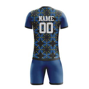 Ensemble de maillot de football sublimé, maillot à manches courtes et short - Product Image 2