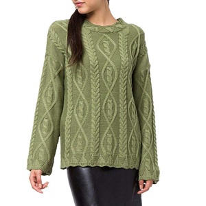 Pull en tricot d'hiver pour femmes, haut à manches longues, col rond, pulls pour femmes, vêtements pour femmes, exportés par un fournisseur du Bangladesh - Product Image 6
