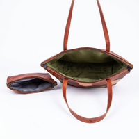 Sac fourre-tout vintage fait main en patchwork pour femme, sac à bandoulière avec pochette de fermeture, modèle ANA Madagascar ANA00100, doublure en polyester, usage quotidien