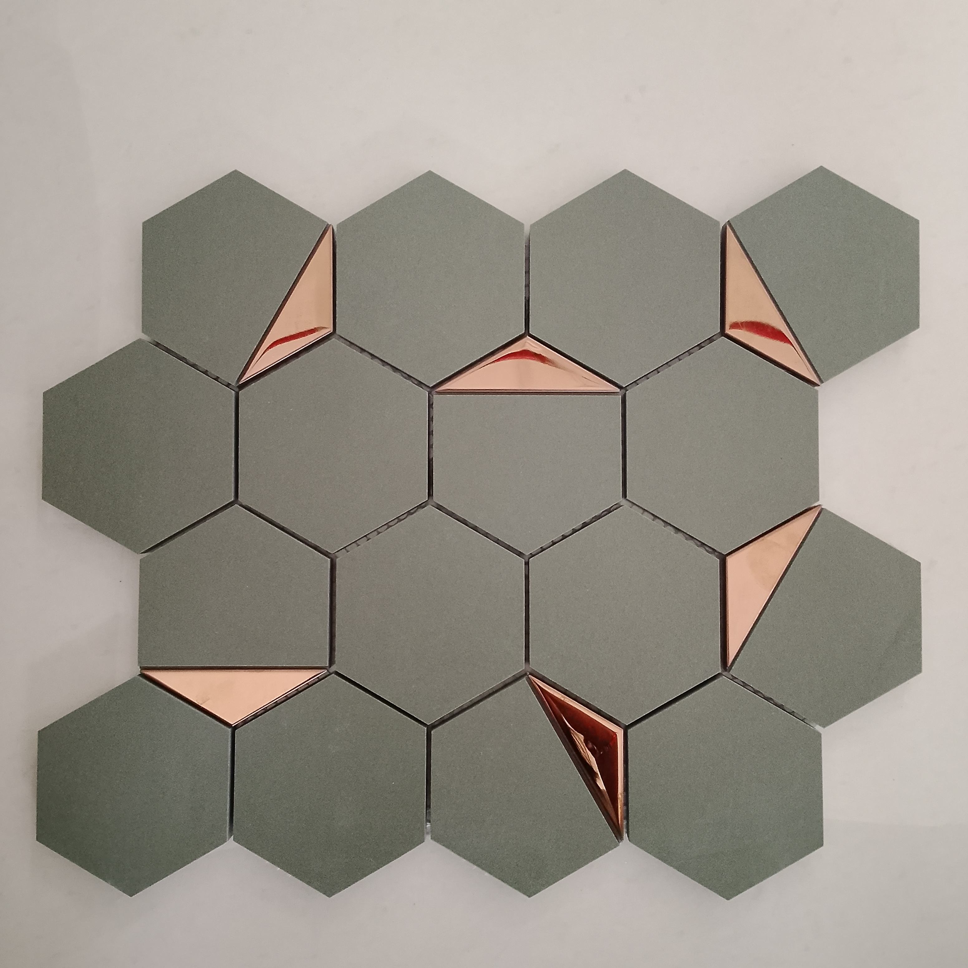 Emerald  Rose Gold pvd