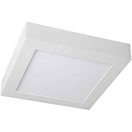 LEDUNI 25W Downlight Ceiling Surface LED Square 2500LM Color Warm White 3000K 120° Angle IP40 OPAL Aluminum 300*300 SMD2835 Led