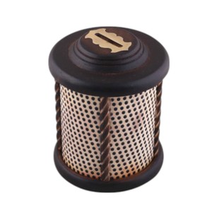 Lanterne de tirelire en bois fabriquée à la main de haute qualité en forme de boîte d'épargne décorative clé de verrouillage pour le stockage de pièces rustiques pour la maison - Product Image 1