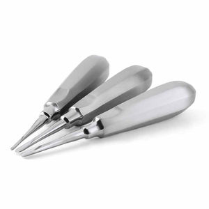 ด้ามจับแบบสั้นสำหรับเครื่องยกแบบลักซ์เทชั่น 5 มม. |   เครื่องมือทันตกรรมสัตวแพทย์แบบใช้ซ้ำได้ ทำจากสแตนเลส สำหรับการถอนฟันสัตว์ขนาดเล็ก - Product Image 1