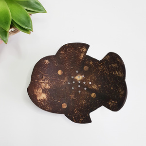 Coconut Shell Soap <b>Holders</b> Toilet Decoration Bathroom Set Luxury Modern Decor <b>Holder</b> Dishes for Soaps - Product Image 4