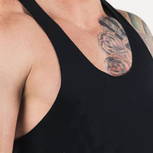 Débardeur pour homme Essential Sleeveless Summer Gym Training Shirt Workout Fitness Bodybuilding Active Casual Sportswear - Product Image 1
