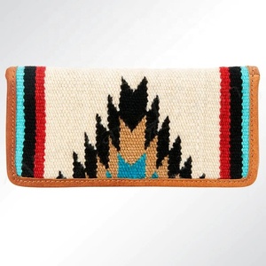 Portefeuille Western en cuir repoussé à la main Portefeuille Western Buck Stitch Portefeuille en cuir Sac en cuir véritable Pochette en cuir véritable - Product Image 5