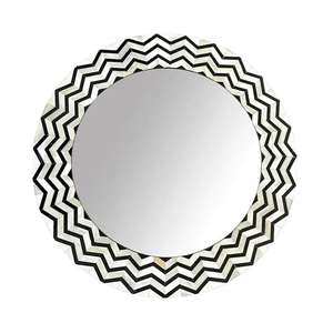 Espejo Decorativo de Pared con Marco de Hueso Incrustado, Diseño Moderno, Ecológico, Duradero y de Lujo, Hecho a Mano, para Decoración del Hogar y Hoteles - Product Image 1