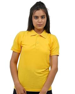 Camisetas de Algodón Orgánico para Niñas, Camisetas de Cuello Polo para Mujer, Corte Regular, Manga Corta, Color Sólido, Estilo Casual para Uso Diario - Product Image 6
