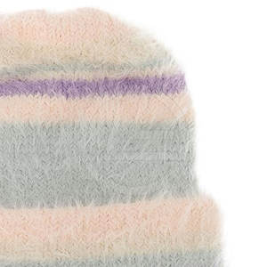 Brushed 100% Wool Lightweight Breathable <b>Waterproof</b> <b>Beanie</b> with Classic Cuff and Relaxed Everyday Fit for Men and Women - Product Image 6