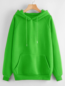 Pull à capuche à manches longues pour femmes en polyester oversize 100% avec logo personnalisé sweat à capuche avec poche d'impression par sublimation expédition DDP - Product Image 2