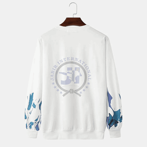 Jersey de gran tamaño para hombre, sudadera informal, ropa de calle de tamaño personalizado, Top deportivo para Fitness con patrón sólido, ropa deportiva de invierno - Product Image 2