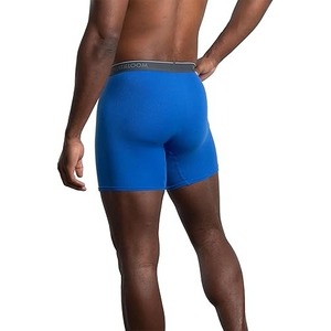 Boxers pour hommes en coton 100% tricoté sur mesure, sous-vêtements respirants, impression de logo, marque privée, fabricant en gros - Product Image 4