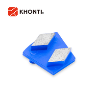 WerkMaster Disque ou tampon abrasif OEM personnalisable à double segment de requin losange