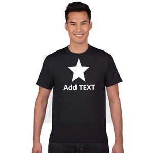 Custom Men's O-Neck Heavy <b>Weight</b> 220g Eco-Friendly Quick Dry 100% Cotton T-Shirt with <b>Blank</b> Embroidery and Short Sleeves - Product Image 4