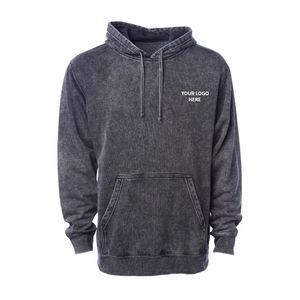 Sudadera con Capucha Extra Grande de Alta Calidad, Estilo Urbano, Lavada al Ácido, para Hombre - Product Image 2