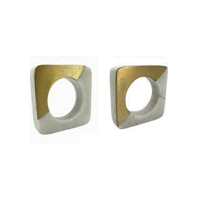 Stone White Marble Napkin Ring <b>Table</b> Decor Luxury Natural Handicrafts Marble Color for Wedding Hotel with Sale - Product Image 4