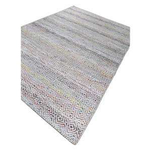 พรมขนสัตว์ผสมวิสโคสลายเรขาคณิต Abrash Gold Flat Weaves รุ่น ADWV-13047 สำหรับใช้ในบ้าน - Product Image 2