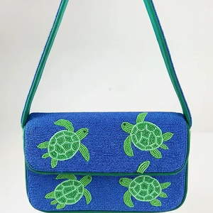 กระเป๋าคลัทช์ลูกปัดทำมือสำหรับผู้หญิง ดีไซน์ใหม่ กระเป๋าถือหลากสี กระเป๋าสะพายข้าง แฟชั่น รับสั่งทำ ขายส่ง - Product Image 1