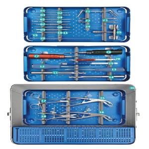 ชุดเครื่องมือสำหรับการล็อกชิ้นส่วนขนาดเล็ก/แผ่นไม่ล็อกล็อกเครื่องมือออร์โธปิดิกส์คุณภาพพรีเมี่ยมโดย FS Ortho - Product Image 6