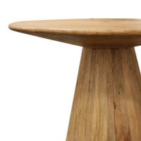 Table basse en bois sculpté artisanal Smart Art, base en bois massif, style rustique moderne, meuble de salon, hauteur réglable, motif floral