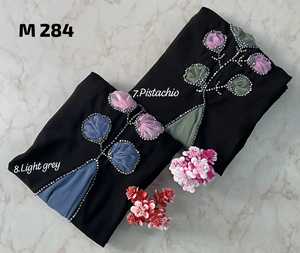 Abayas ปักด้วยมือสำหรับผู้หญิงที่สง่างามและเจียมเนื้อเจียมตัว - Product Image 4