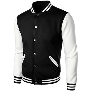 Chaqueta Varsity de lana bordada Chanelle personalizada, chaqueta Bomber de alta calidad Letterman CollegeBaseballjacket para hombre, novedad - Product Image 2