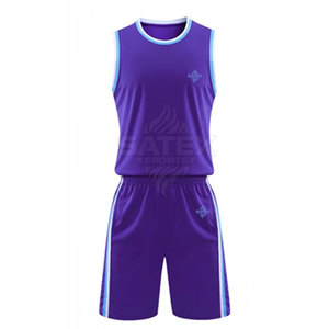 Conjuntos de Uniformes de Baloncesto Cómodos y Transpirables al por Mayor para Adultos, Colores y Tallas Personalizadas de Pakistán, 100% Poliéster, Servicio OEM - Product Image 1