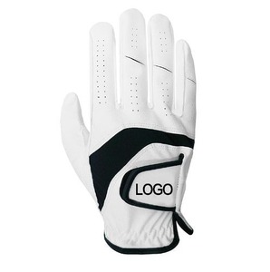 Gants de golf en peau de mouton avec logo personnalisé en polyester durable de haute qualité pour hommes, femmes et enfants avec fermeture réglable Service OEM/ODM - Product Image 5