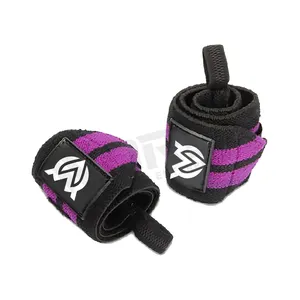 Fitness Rembourré Poignet Pouce Brace Sangle Puissance Haltérophilie Main Wrap Soutien Gym Formation Bar Bracelet