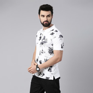 Polo de punto de algodón puro, manga corta, cuello en V, informal, clásico, Color sólido, camisetas de Golf, camisa de verano para hombre de gran tamaño, moq bajo, 2017 - Product Image 3
