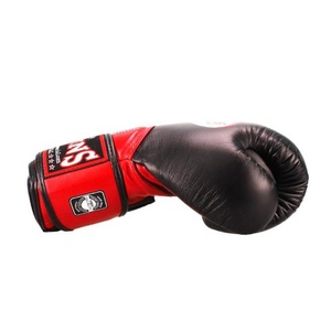 Premium leather boxing <b>gloves</b> for men and women training sparring and heavy bag workouts with durable padding secure wrist suppo - Product Image 6