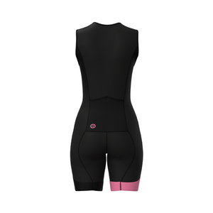Trisuit sin mangas para mujer Performance-3SL en color rosa carbón - Product Image 4