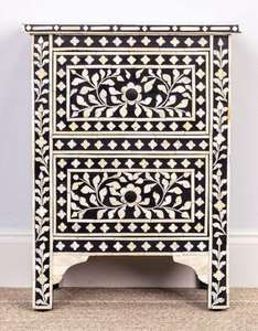 Meuble de rangement élégant en os incrusté, design vintage, fait main, pour la décoration intérieure, fourni directement par l'usine, à prix réduit - Product Image 1