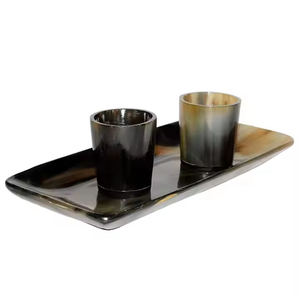 Tasse de corne à boire Viking, tasse à boire de meilleure qualité par l'artisanat du croissant - Product Image 3