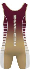 Justaucorps de lutte pour hommes de haute qualité, logo personnalisé, sublimation, respirant, séchage rapide, bretelles réglables, polyester, élasthanne, maillot d'équipe - Product Image 3