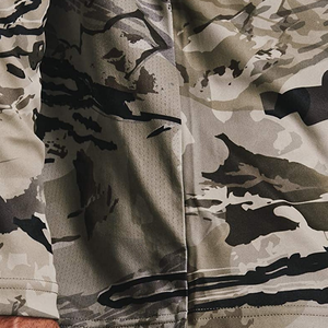 Custom <b>Camouflage</b> Men's Shirts Manufacturer Breathable Quick Dry Lightweight Polyester/Cotton Fabric Windproof Full Sublimation - Product Image 4