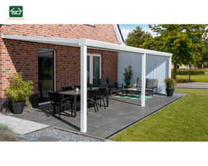 Véranda d'extérieur moderne Pare-soleil Polycarbonate Terrassendach Terrasse Auvent Patio Cover - Product Image 5