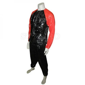 Fabricant pakistanais, nouveau style 2024, combinaisons de sauna, faible MOQ en stock, couleur unie, nylon/polyester, unisexe, couleurs et logo personnalisés - Product Image 1