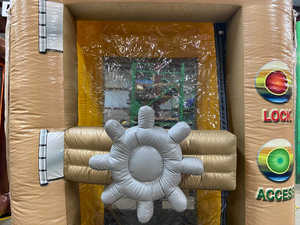 เครื่องเกมลูกบาศก์เงินพองลม - <span class=keywords><strong>บูธ</strong></span>เงินแบบอินเทอร์แอคทีฟสำหรับงานส่งเสริมการขาย - Product Image 6