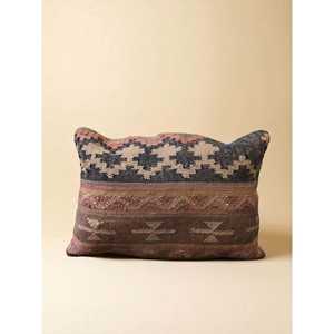 Funda de Cojín Kilim Turco Vintage de 56 x 40 cm para Asientos y Almohadas - Product Image 2