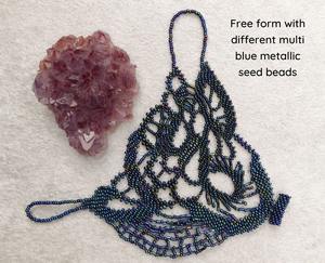 สร้อยข้อมือลูกปัดเม็ดแก้วทำด้วยมือทำเองและแหวนที่ตรงกันของขวัญดีไซน์เครื่องประดับทางศาสนาคริสเตียนน่ารัก - Product Image 3