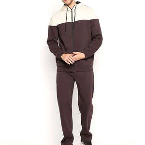 Ensemble de vêtements chauds pour hommes, ensembles de vêtements d'automne et d'hiver, sweat-shirt à col montant avec fermeture éclair, pantalon, survêtement chaud, sweat-shirts pour hommes - Product Image 2
