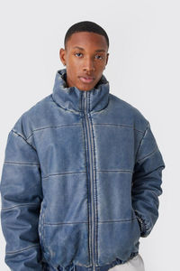 Veste matelassée pour homme, coupe ajustée, chaude, légère, isolée, décontractée, pour usage quotidien, commande en gros - Product Image 4